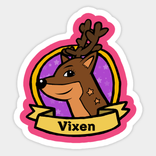 Vixen Sticker